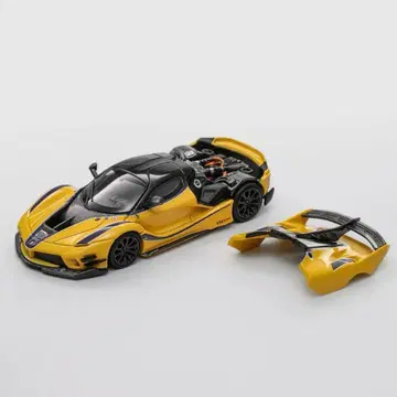 1/64 리틀 토이 페라리 FXX-K EVO 옐로우 컬러