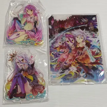 아크릴 스탠드 피규어 리쿠 & 슈비 화이트 지브릴