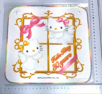 빅 사이즈 푸치 타월 30주년 엔젤 키티 헤이세이 레트로 산리오 천사