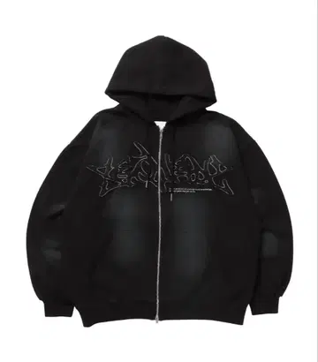 SEQUENZ (시퀀즈) 로고 아플리케 집 후디