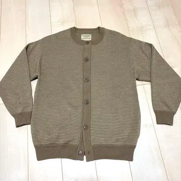 쉽스 SHIPS x SKOOKUM 스쿠컴 보더 무늬 가디건