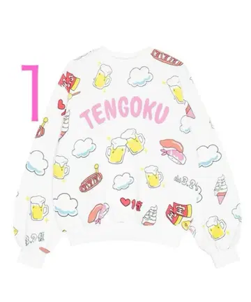 1 TENGOKU 푸뉴즈 맨투맨