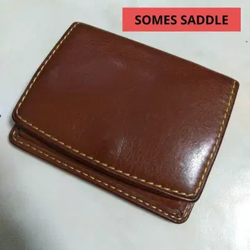 SOMES SADDLE 소메스 사들 가죽 코인 케이스 동전 지갑 지갑