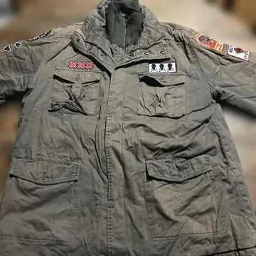 MILITARY GRECOT 모즈 밀리터리 자켓 다크 그린 XL 사이즈