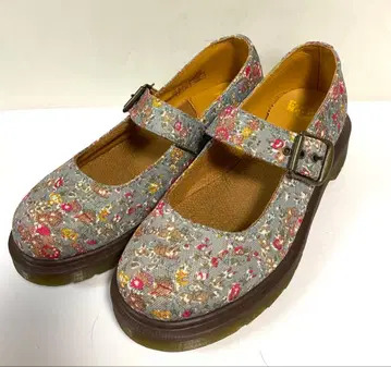 컨디션 최상 Dr.Martens 꽃무늬 멜리 제인 UK4