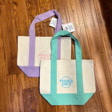 TRADER JOE'S 미니 토트백 2세트