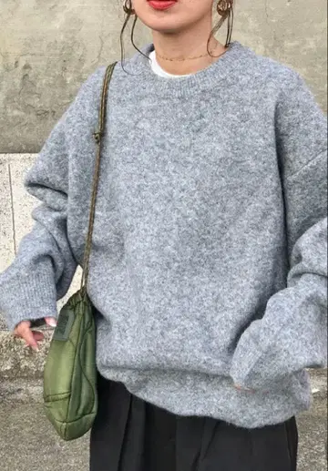 nugu 구매 그레이 니트