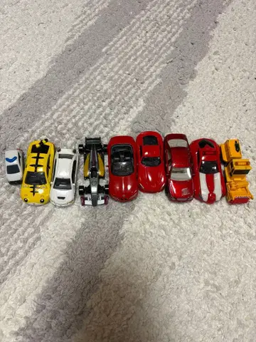 토미카 묶음 판매 미니카 9대