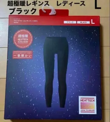 유니클로 초극단 레깅스 여성용 히트텍 레깅스 블랙 L 2