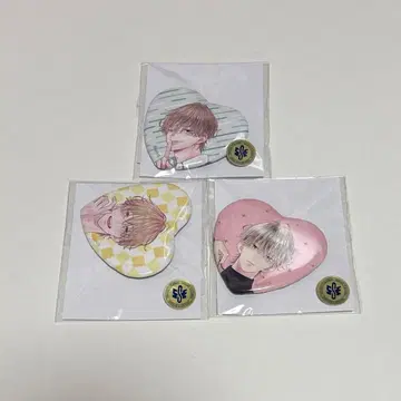 불가항력의 I LOVE YOU 복권 메이트 후카라부 캔뱃지