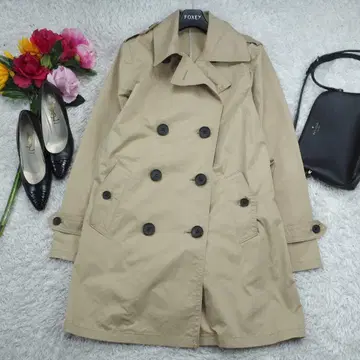 H129*22 OCTOBRE A라인 트렌치코트 베이지 38