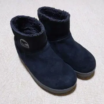 SOREL 소렐 블랙 컬러 어그 부츠 23cm