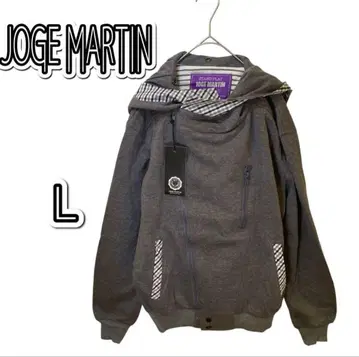 택 포함 새상품 JOGE MARTIN 조지 마틴 블루종 그레이 L