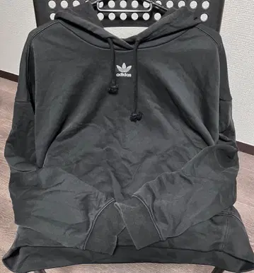 adidas originals 후드티 크롭 후디 트레포일