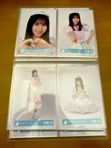 히나타자카46 마츠오 사쿠라 브로마이드 2025년 할로윈 의상 컴프