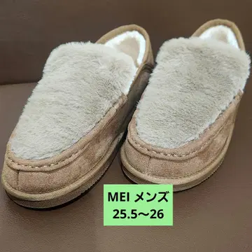 MEI 페이크 무스탕 모카신 남성용