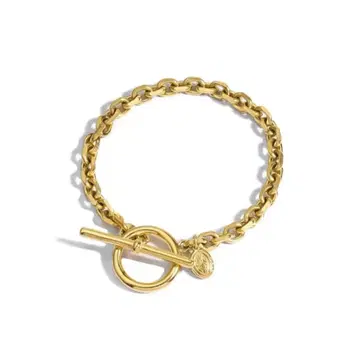 새상품급 LOSE FORD 316L 체인 팔찌 B29