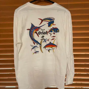 [오리온 맥주 x 네이비 어패럴] 콜라보 긴팔 티셔츠 롱티