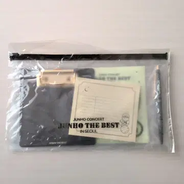 2PM 준호 서울콘 [ JUNHO THE BEST TRAVEL SET ]