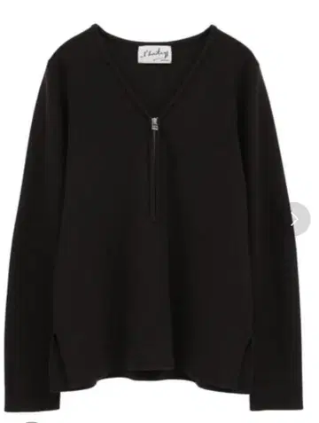 2024AW 릴리타주 마르티니크 지퍼 니트 브라운