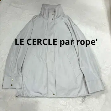 LE CERCLE par rope' 라이너 포함 타운 파카 아이보리 프리