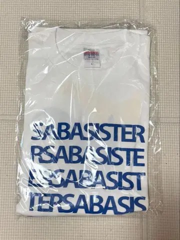 사바 시스터 SABA STANDARD 티셔츠 화이트 L