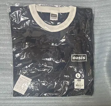 oasis 오아시스 복각 링거 T셔츠 30주년 특별전 미사용 새상품
