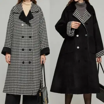 tnewties [입꼬리에 점이 있는 그녀] 리버서블 2WAY 코트 L