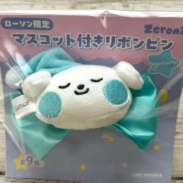 zeroni 마스코트 부착 리본 핀 귈리니 로손 리본 핀 zb1