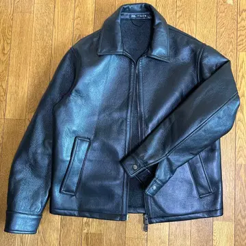 ZARA 가죽 자켓 블랙 M