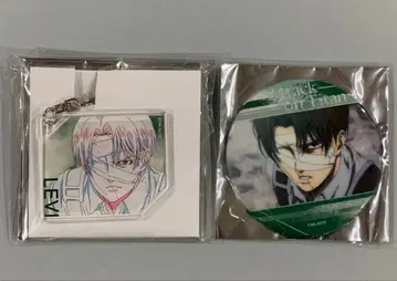 진격의 거인 리바이 원화 MAPPA 키링 캔뱃지 GiGO