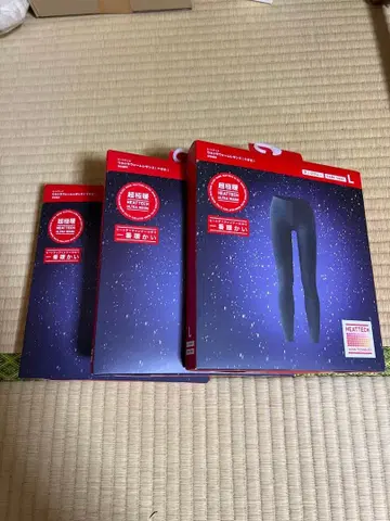 [ 미사용 새상품 ] 울트라 웜 히트텍 레깅스 L 3개