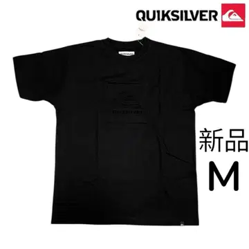 QUICKSILVER 블랙 T셔츠 M 새상품