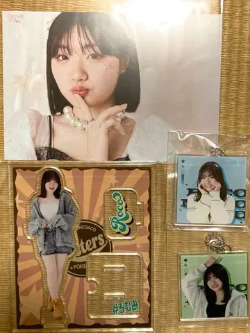 로코마코아코 로코 키링 엽서 아크릴 스탠드 아크릴 스탠드 로코