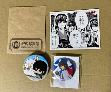 은혼 가츠라 코타로 엘리자베스 포춘 캔뱃지 스티커 3종 세트