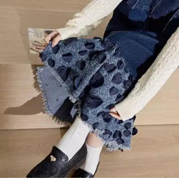 kuose 정품 피나포어 데님 드레스 데님 스커트