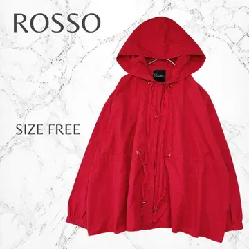 로쏘 어반 리서치 캐주얼 화려한 포인트 컬러 후드 자켓 프리