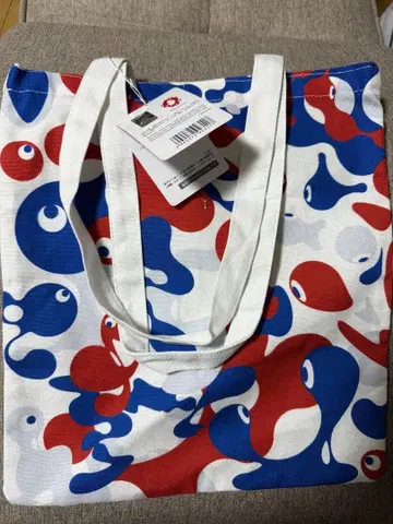 만박 코먀쿠 패턴 토트백