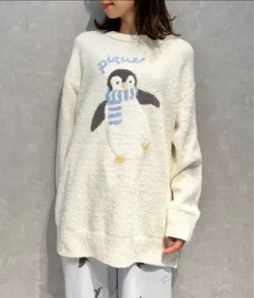 젤라또피케 펭귄 자카드 풀오버