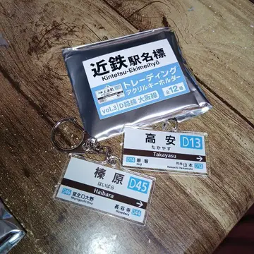 트레이딩 아크릴 키링 긴테츠선