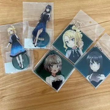 청춘 돼지 녀석은 외출 시스터의 꿈을 꾸지 않아 아크릴 스탠드 키링