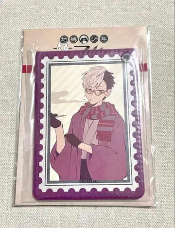 지박소년 하나코 군 레트로 인조 가죽 패스 케이스 토지코