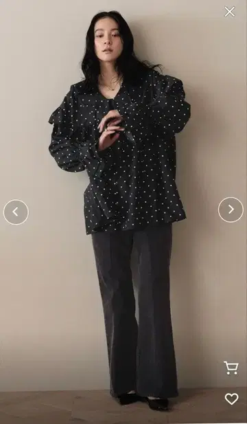 LOWRYSFARM 프릴 튜닉 블라우스