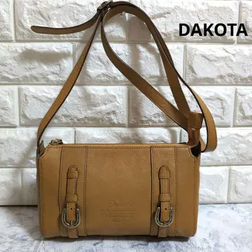 [ 컨디션 최상 ] DAKOTA 다코타 숄더백 큐브 가죽 말발굽 일본제
