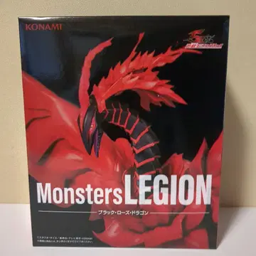 유희왕 블랙 로즈 드래곤 피규어