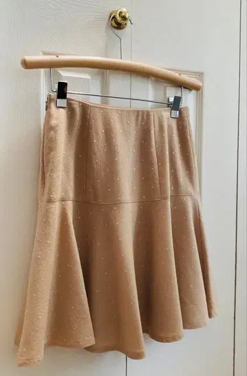 M'S GRACY 울 샌드베이지 스커트 38