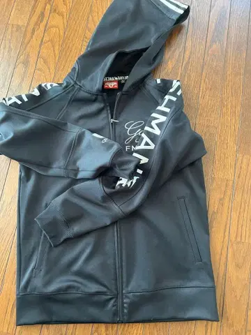 Gotcha 블랙 풀 집업 후드티