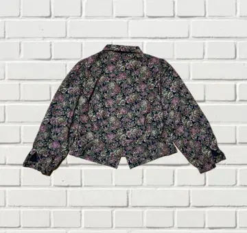 VINVERT 네이비 플라워 패턴 긴팔 셔츠 [ 무료배송 ]