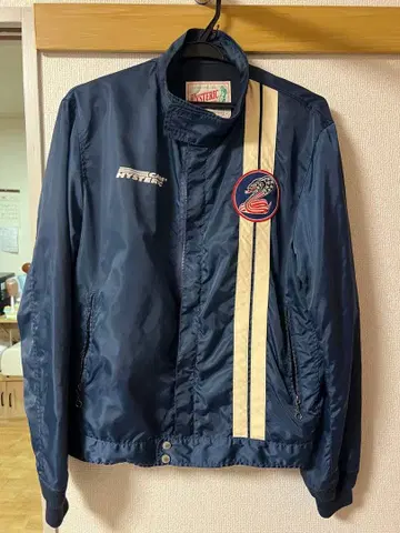 HYSTERIC DOUBLE SPEED 점퍼 네이비