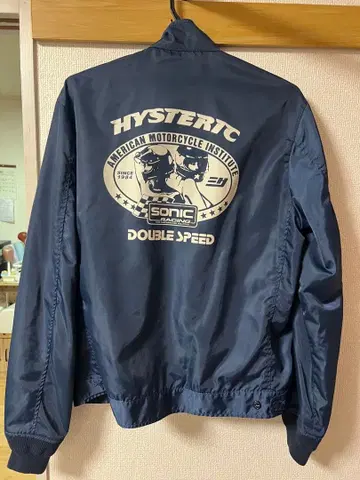 HYSTERIC DOUBLE SPEED 점퍼 네이비